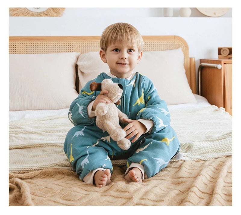 Gigoteuse À Pied Garçon Hiver Poupon