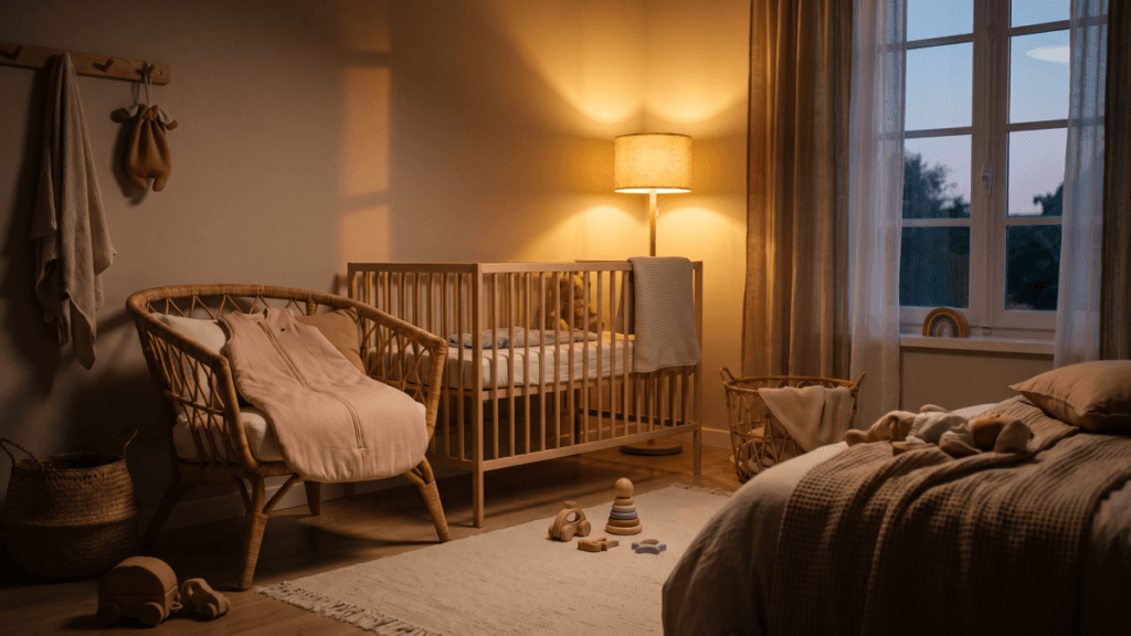 La gigoteuse dans le rituel du coucher