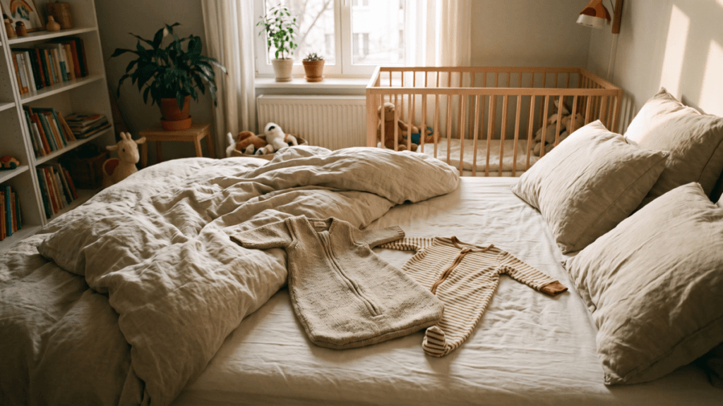 Pyjama à pieds sous la gigoteuse : oui ou non